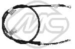 Metalcaucho 82358 Parking brake cable, right 82358