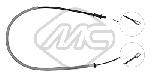 Metalcaucho 80334 Parking brake cable, right 80334