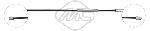 Metalcaucho 82824 Parking brake cable, right 82824