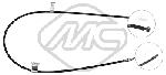 Metalcaucho 82306 Parking brake cable, right 82306
