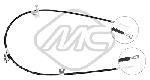 Metalcaucho 82321 Parking brake cable, right 82321