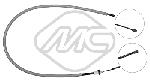 Metalcaucho 83075 Parking brake cable, right 83075