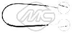 Metalcaucho 83043 Parking brake cable, right 83043