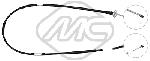 Metalcaucho 83437 Parking brake cable, right 83437