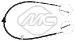 Metalcaucho 83467 Parking brake cable, right 83467