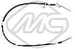 Metalcaucho 83521 Parking brake cable, right 83521