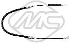Metalcaucho 83589 Parking brake cable, right 83589