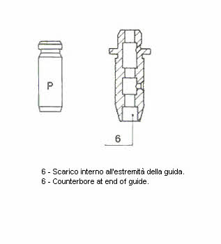 Metelli 01-2748 Valve guide 012748