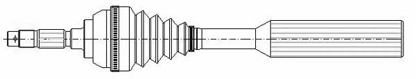 Metelli 17-0379 Drive shaft 170379