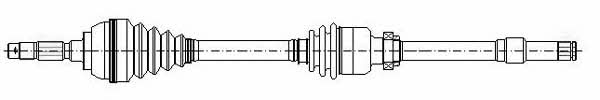 Metelli 17-0816 Drive shaft 170816 170816 Metelli Drive shaft