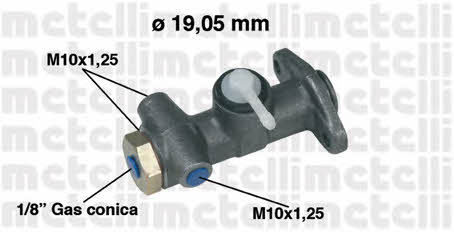 Metelli 05-0001 Brake Master Cylinder 050001