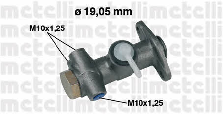 Metelli 05-0010 Brake Master Cylinder 050010