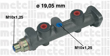 Metelli 05-0022 Brake Master Cylinder 050022