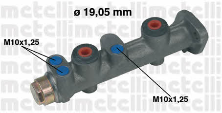 Metelli 05-0023 Brake Master Cylinder 050023
