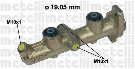 Metelli 05-0036 Brake Master Cylinder 050036