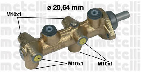 Metelli 05-0041 Brake Master Cylinder 050041