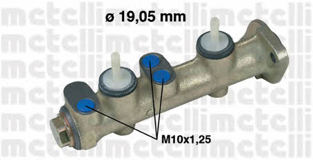 Metelli 05-0054 Brake Master Cylinder 050054