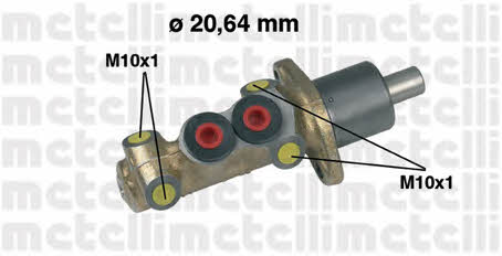 Metelli 05-0059 Brake Master Cylinder 050059