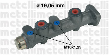 Metelli 05-0065 Brake Master Cylinder 050065
