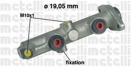 Metelli 05-0074 Brake Master Cylinder 050074