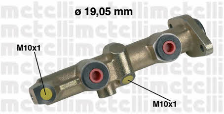 Metelli 05-0076 Brake Master Cylinder 050076