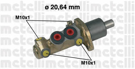 Metelli 05-0087 Brake Master Cylinder 050087