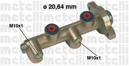 Metelli 05-0117 Brake Master Cylinder 050117