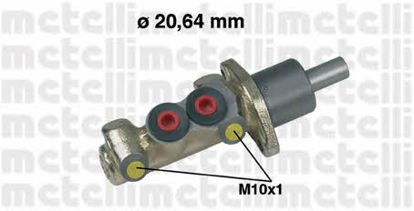 Metelli 05-0125 Brake Master Cylinder 050125