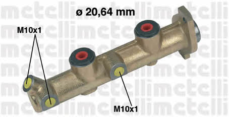 Metelli 05-0126 Brake Master Cylinder 050126