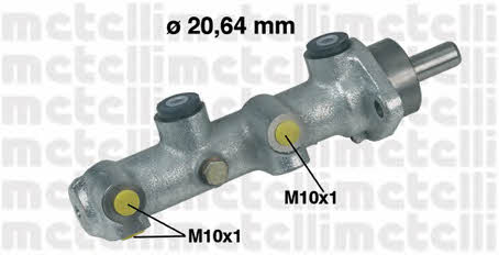 Metelli 05-0128 Brake Master Cylinder 050128