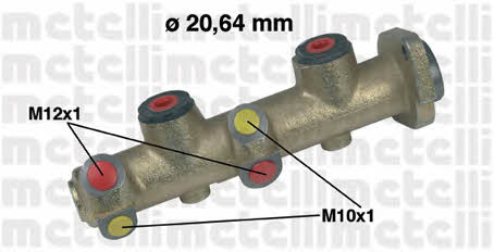 Metelli 05-0136 Brake Master Cylinder 050136