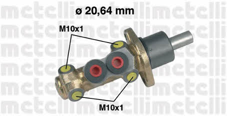 Metelli 05-0142 Brake Master Cylinder 050142