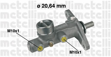 Metelli 05-0145 Brake Master Cylinder 050145