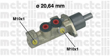 Metelli 05-0146 Brake Master Cylinder 050146