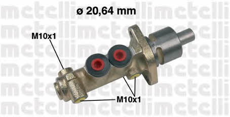 Metelli 05-0149 Brake Master Cylinder 050149