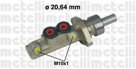 Metelli 05-0156 Brake Master Cylinder 050156