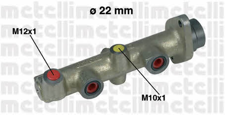 Metelli 05-0163 Brake Master Cylinder 050163