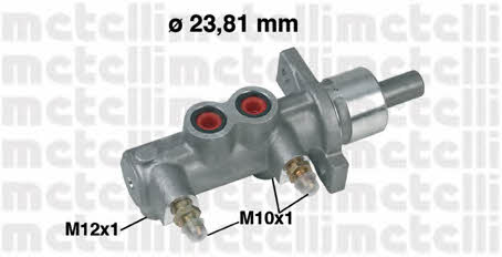Metelli 05-0165 Brake Master Cylinder 050165