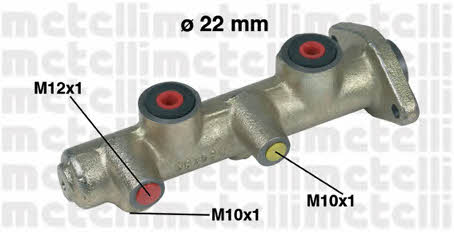 Metelli 05-0167 Brake Master Cylinder 050167