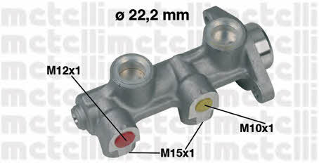 Metelli 05-0189 Brake Master Cylinder 050189