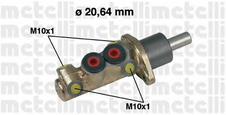 Metelli 05-0193 Brake Master Cylinder 050193