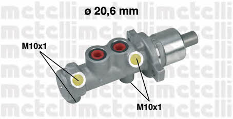 Metelli 05-0199 Brake Master Cylinder 050199