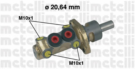 Metelli 05-0205 Brake Master Cylinder 050205