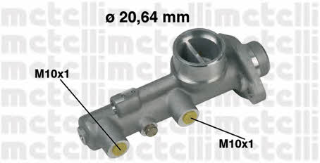 Metelli 05-0209 Brake Master Cylinder 050209