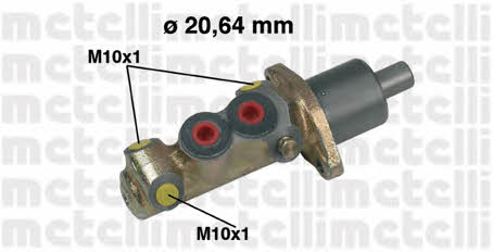 Metelli 05-0225 Brake Master Cylinder 050225