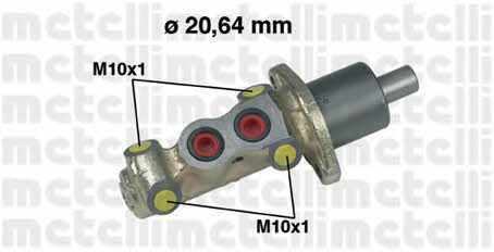 Metelli 05-0226 Brake Master Cylinder 050226