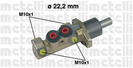 Metelli 05-0228 Brake Master Cylinder 050228