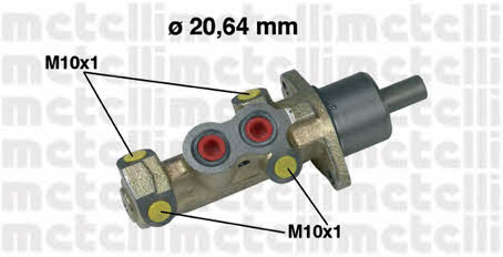 Metelli 05-0232 Brake Master Cylinder 050232