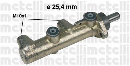 050236 Metelli Brake Master Cylinder