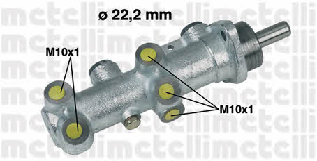 Metelli 05-0241 Brake Master Cylinder 050241